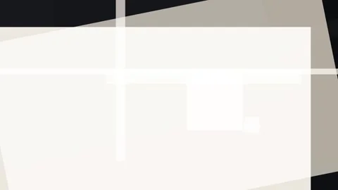 Abstract geometric composition with intersecting planes and contrasting col.. Stock Footage 335441828