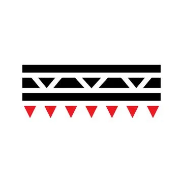 Abstract Geometric Composition Line and Shape Stock Illustration