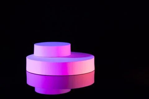 Abstract geometric composition for mockups 写真素材