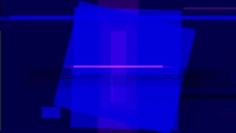 Abstract geometric composition with overlapping blue and purple shapes on a.. Stock Footage 335442624