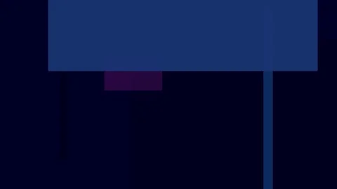 Abstract geometric composition with overlapping dark blue and purple rectan.. Stock Footage 335430691