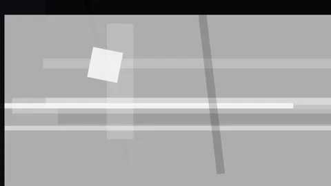 Abstract geometric composition with overlapping grey and white rectangles a.. Stock Footage 335440700