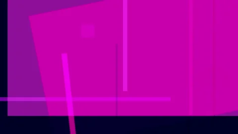 Abstract geometric composition with overlapping magenta and dark blue recta.. Stock Footage 335430829