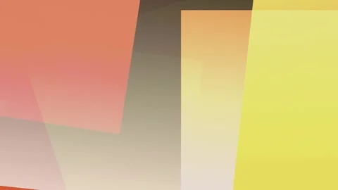 Abstract geometric composition with overlapping planes in warm gradient col.. Stock Footage 335441345
