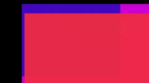 Abstract geometric composition with overlapping rectangles in red, blue, an.. Stock Footage 335430978