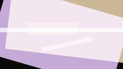 Abstract geometric composition with overlapping rectangles in pastel colors.. Stock Footage 335441244