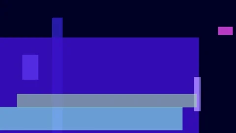Abstract geometric composition with overlapping rectangles and squares in s.. Stock Footage 335441403