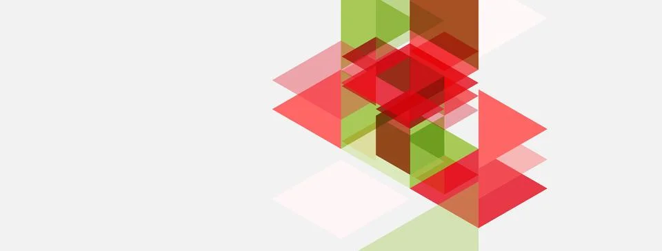 Abstract geometric composition. Overlapping squares, rectangles create dynami 스톡 일러스트