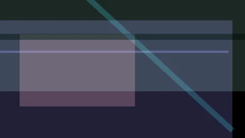 Abstract geometric composition with overlapping translucent rectangles and .. Stock Footage 335430626