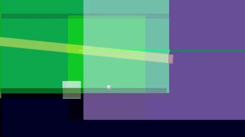 Abstract geometric composition with overlapping translucent shapes and diag.. Video stock 335430700
