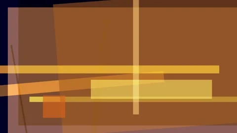 Abstract geometric composition with overlapping translucent rectangles and .. Stock Footage 335430826