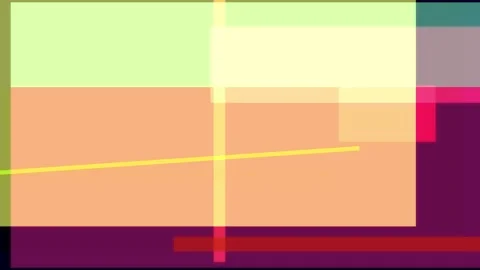 Abstract geometric composition with overlapping translucent rectangles and .. Stock Footage 335430835