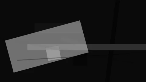 Abstract geometric composition with overlapping translucent rectangles and .. Vídeos de archivo 335431071