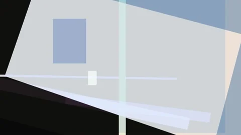 Abstract geometric composition with overlapping translucent rectangles and .. Stock Footage 335431118