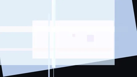 Abstract geometric composition with overlapping translucent shapes and line.. Stock Footage 335440771