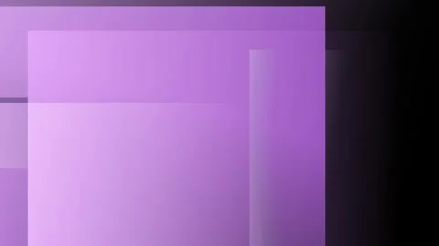 Abstract geometric composition with overlapping translucent purple rectangl.. Stock Footage 335440850