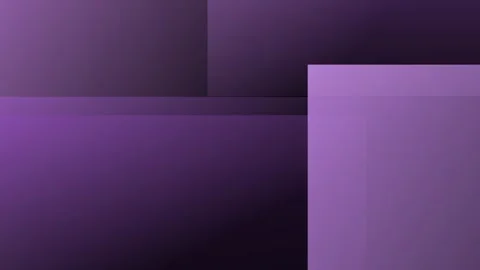 Abstract geometric composition with overlapping translucent purple rectangl.. Stock Footage 335440879