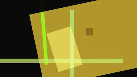 Abstract geometric composition with overlapping translucent shapes in shade.. Stock Footage 335441389