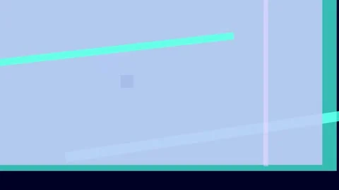 Abstract geometric composition with pastel color blocks and horizontal lines Stock Footage 335430864
