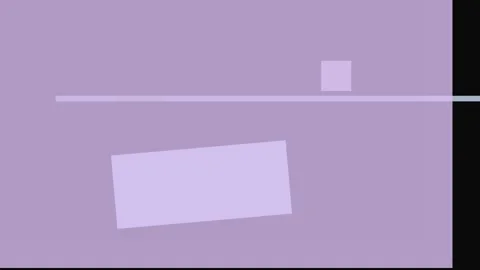 Abstract geometric composition with purple and light purple shapes on a dar.. Stock Footage 335441336