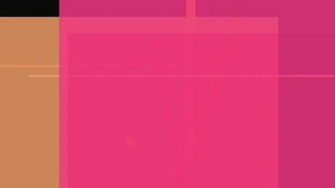 Abstract geometric composition with shades of pink and a vertical stripe of.. Stock Footage 335441259