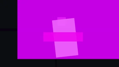 Abstract geometric composition with shades of purple and pink rectangles an.. Stock Footage 335440768