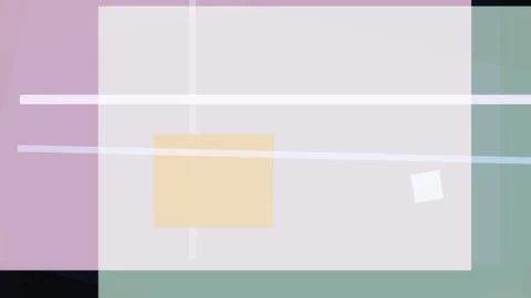 Abstract geometric composition with soft pastel colors and intersecting lin.. Stock Footage 335440725