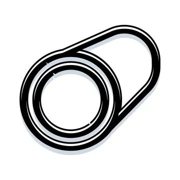 Abstract geometric concentric circle design element illustration 스톡 일러스트