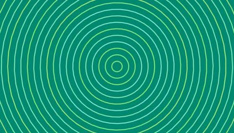 Abstract Geometric Concentric Circles Optical Illusion Background 스톡 일러스트
