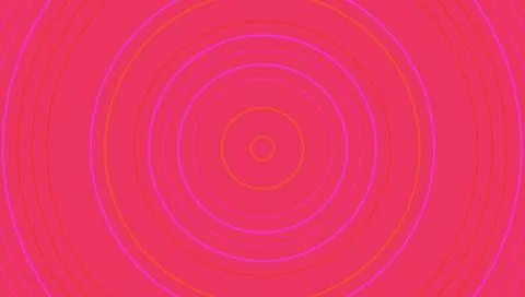 Abstract Geometric Concentric Circles Optical Illusion Background 스톡 일러스트