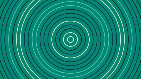 Abstract Geometric Concentric Circles Optical Illusion Background 스톡 일러스트