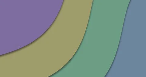 Abstract geometric concept with 3d layers Stock Illustration