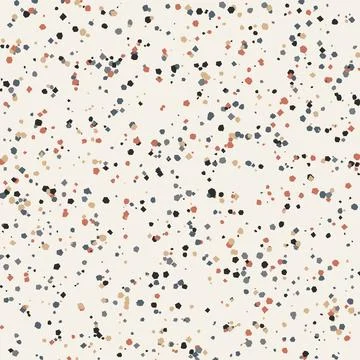 Abstract geometric confetti dots pattern background Stock Illustration