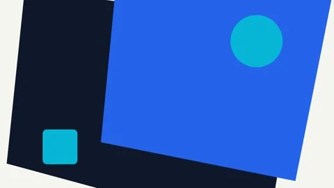 Abstract Geometric Corporate Background Loop with Dynamic Color Transition Stock Footage 335940953