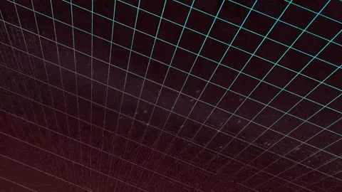 Abstract Geometric Crystal Lattice Structure Stock Footage 339127076