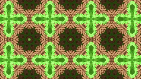 Abstract geometric  cubes pattern background. Abstract Stripes Kaleidoscope L Stock Footage 162355025