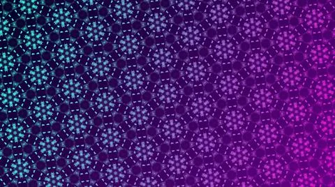 Abstract geometric cubes pattern background. Abstract Stripes Kaleidoscope. F Stock Illustration