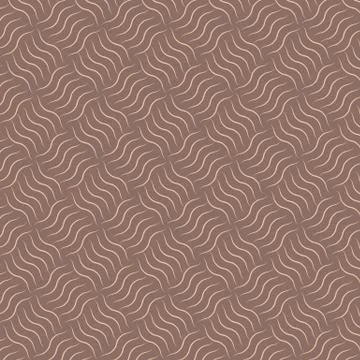 Abstract geometric curl brown pattern background Stock Illustration