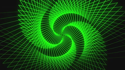 Abstract geometric design. Clear neon lines. Beautiful motion stylish video. Stock Footage 282582785