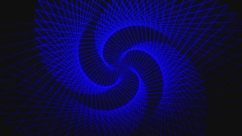 Abstract geometric design. Clear neon lines. Beautiful motion stylish video. Stock Footage 282583675