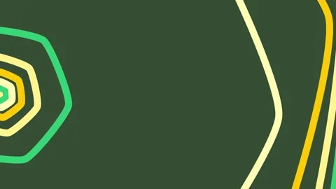 Abstract geometric design dynamic arrangement of vibrant layered and intertwined Stock Footage 313558624