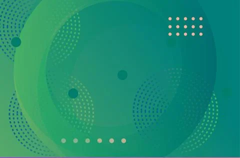 Abstract geometric design featuring circles and patterns in vibrant color p.. Stock Illustration