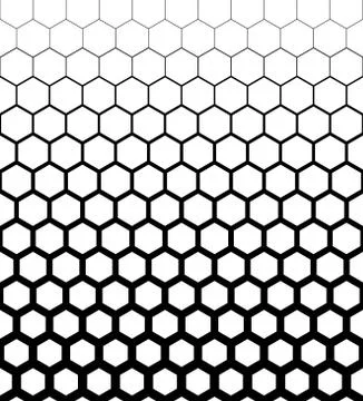 Abstract geometric design halftone seamless pattern. Vector illustration Stock Illustration