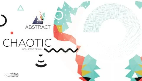 Abstract Geometric Design Stock Illustration