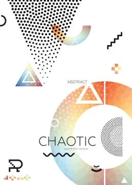 Abstract Geometric Design Stock Illustration