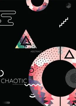 Abstract Geometric Design Stock Illustration