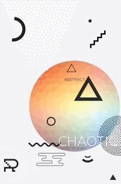 Abstract Geometric Design Illustrazione stock