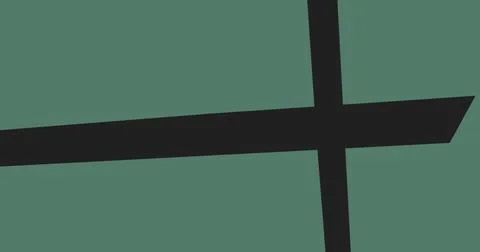 Abstract geometric design with intersecting black lines on green background Stock Photos