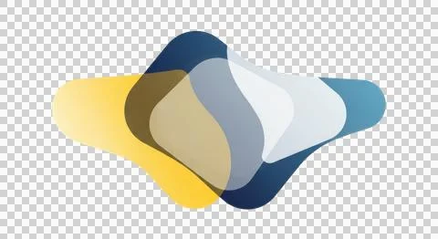 Abstract geometric design with layered triangular shapes in vibrant colors Stock Illustration