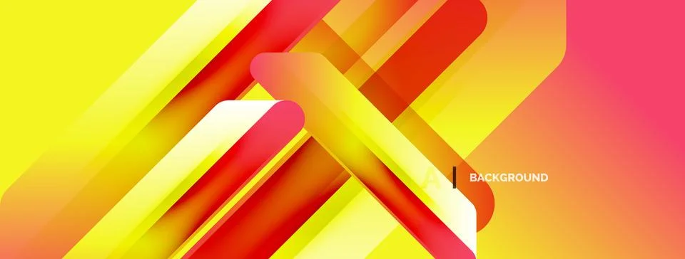 Abstract geometric design. Overlapping layers create dynamic visual effect. 스톡 일러스트